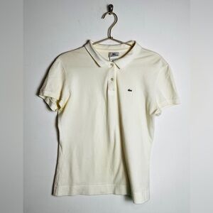 Lacoste Cream Polo
